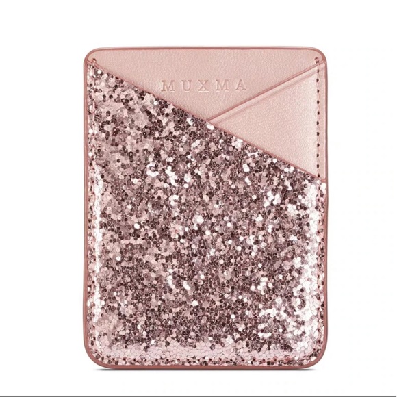 🎁Black, Gold, Rose Gold Phone card case - Picture 4 of 5